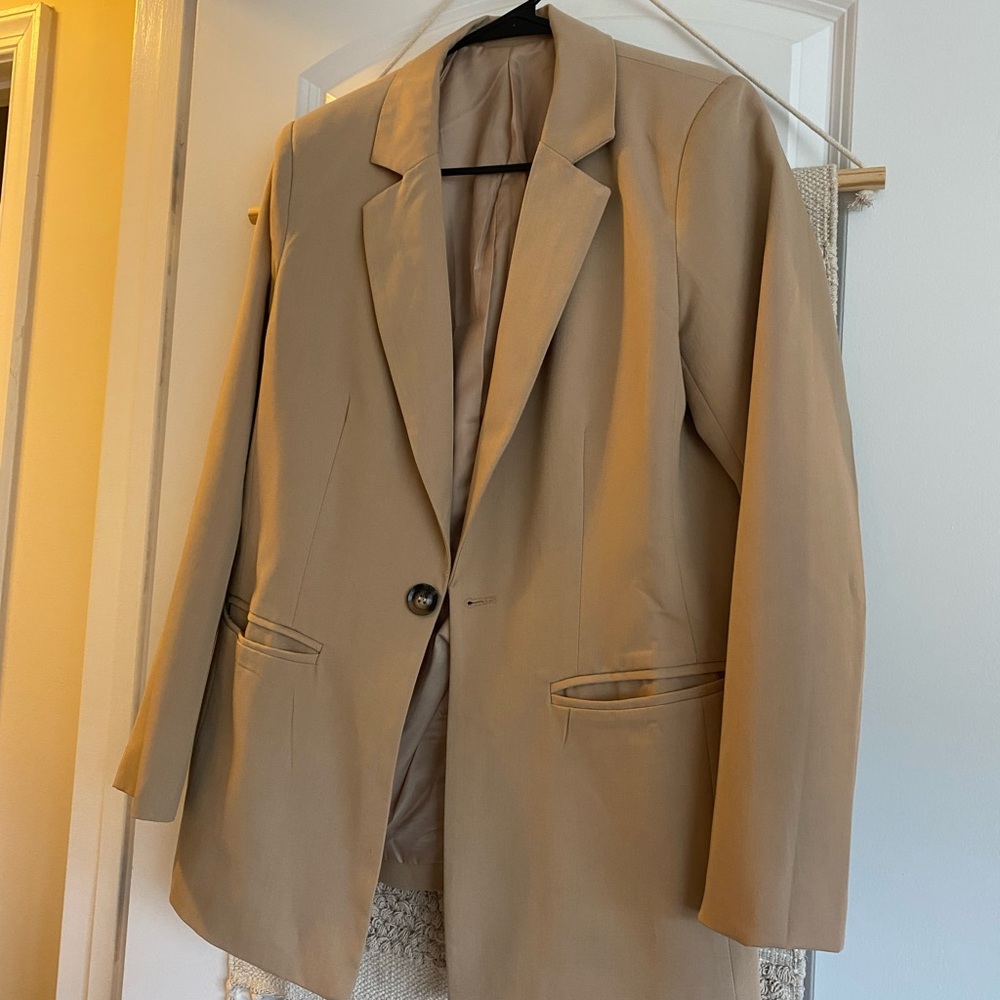 Classic Tan Blazer